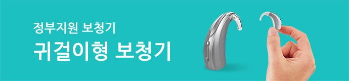 귀걸이형 보청기